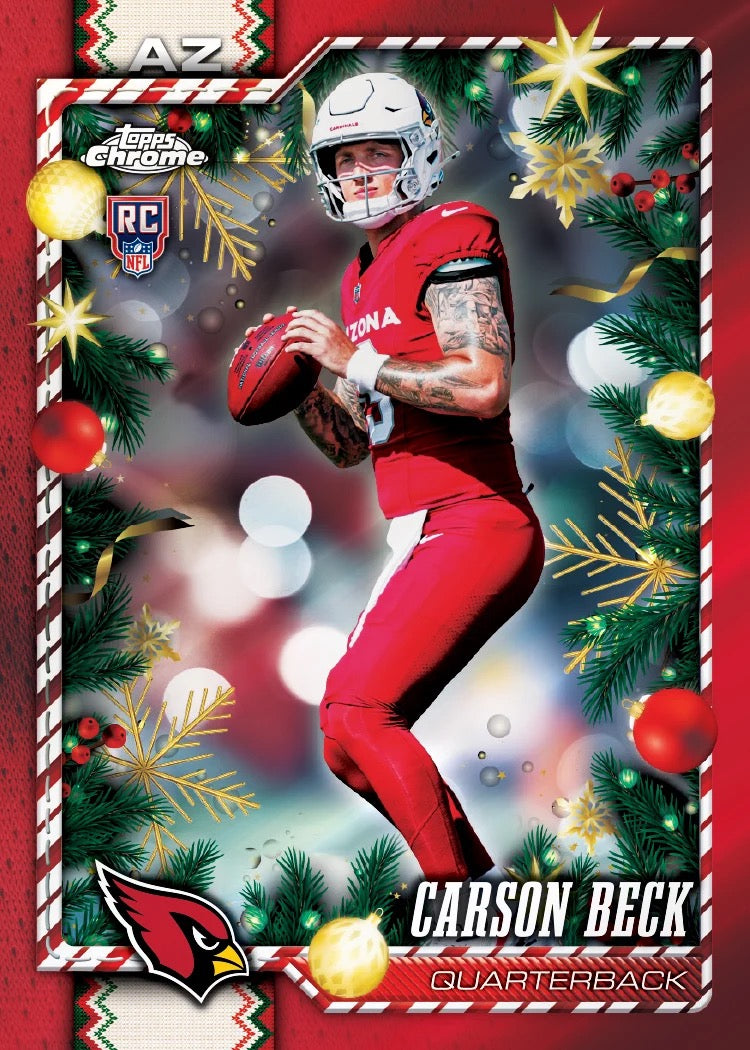 2026 Topps Holiday Football | Mega Box