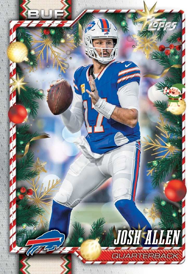 2026 Topps Holiday Football | Mega Box