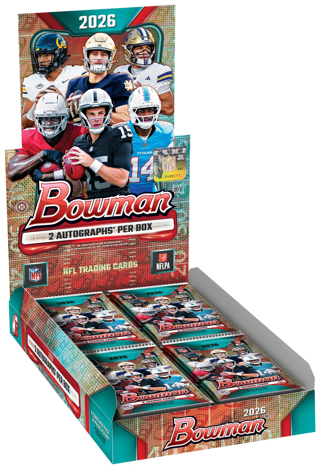 2026 Bowman Football | Hobby Box