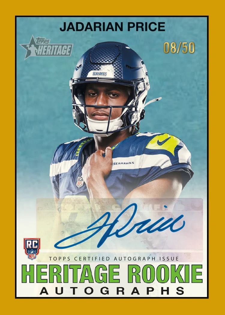 2026 Topps Heritage Football | Hobby Box