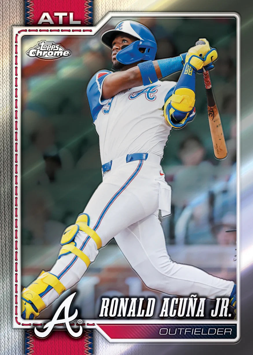 2026 Topps Chrome Baseball Hobby Box – Factory Sealed – 1 Auto Per Box