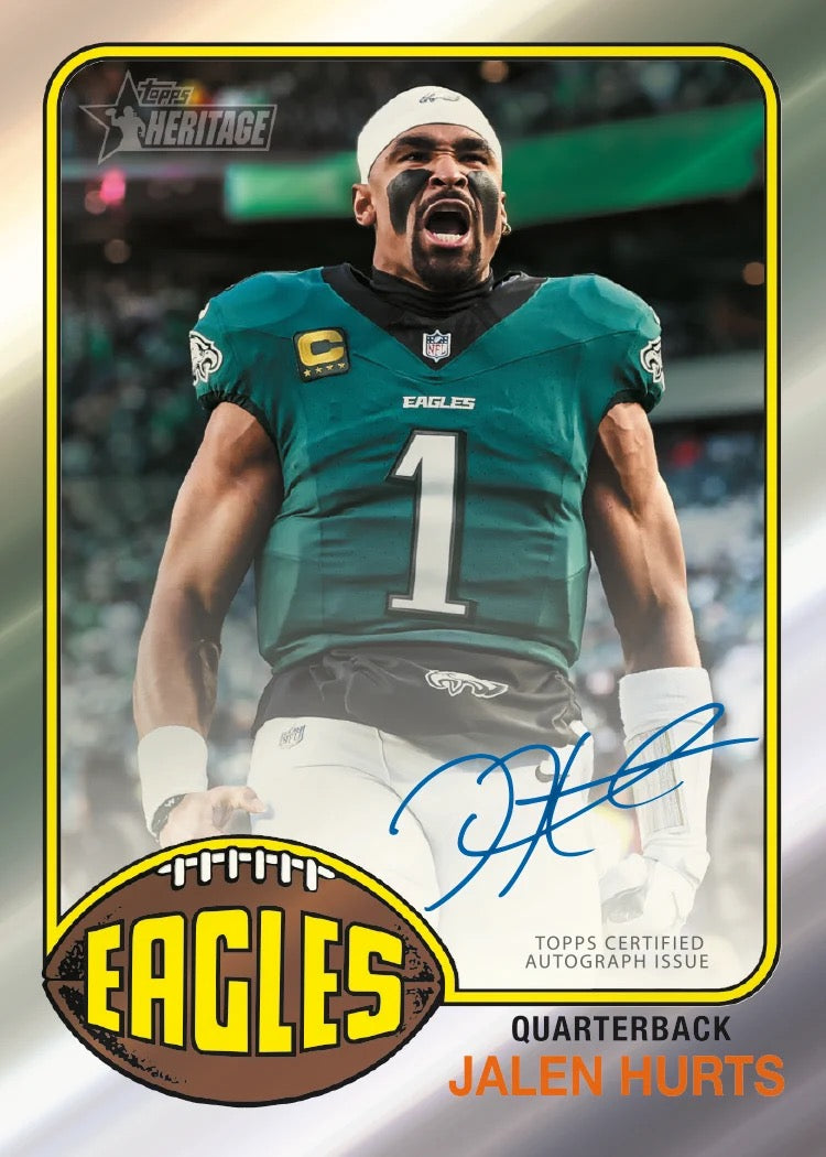 2026 Topps Heritage Football | Hobby Box