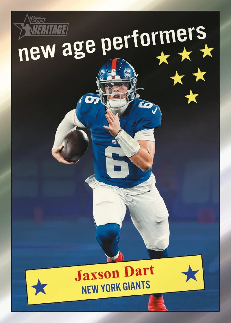 2026 Topps Heritage Football | Hobby Box