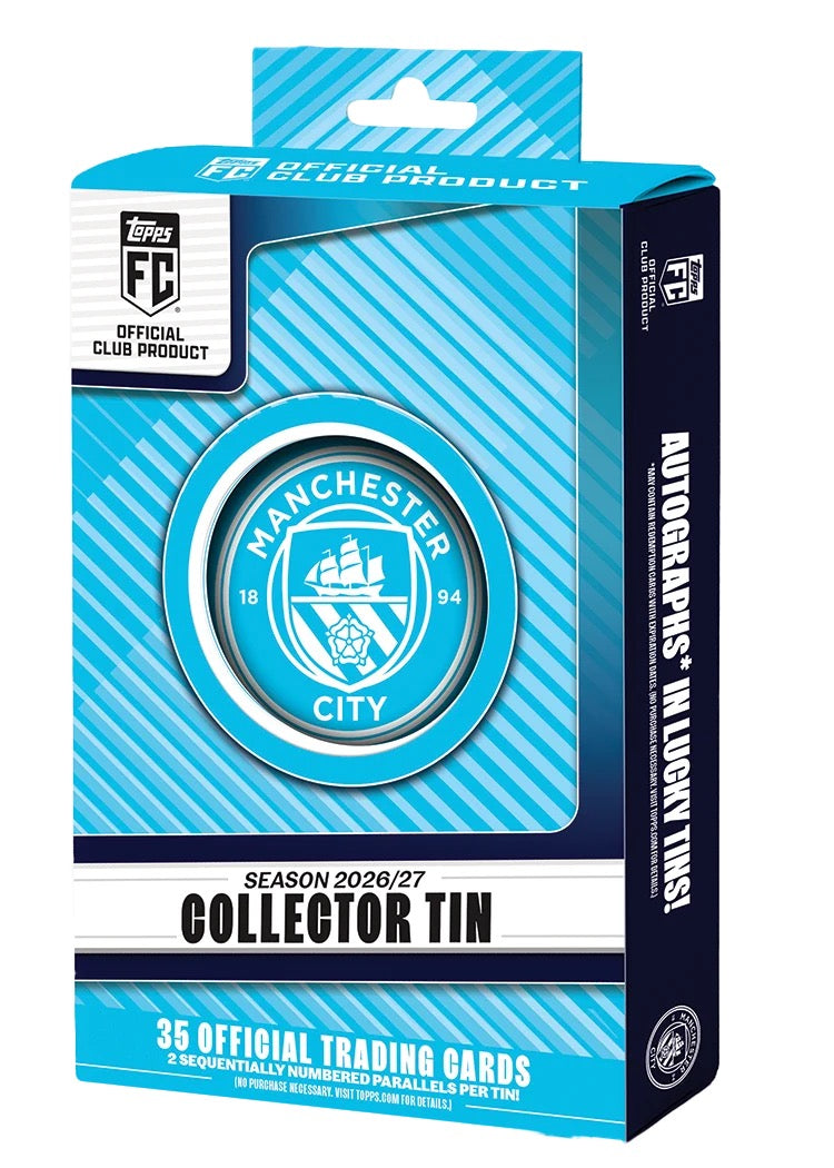 Topps Collector Tin Manchester City 2026/27