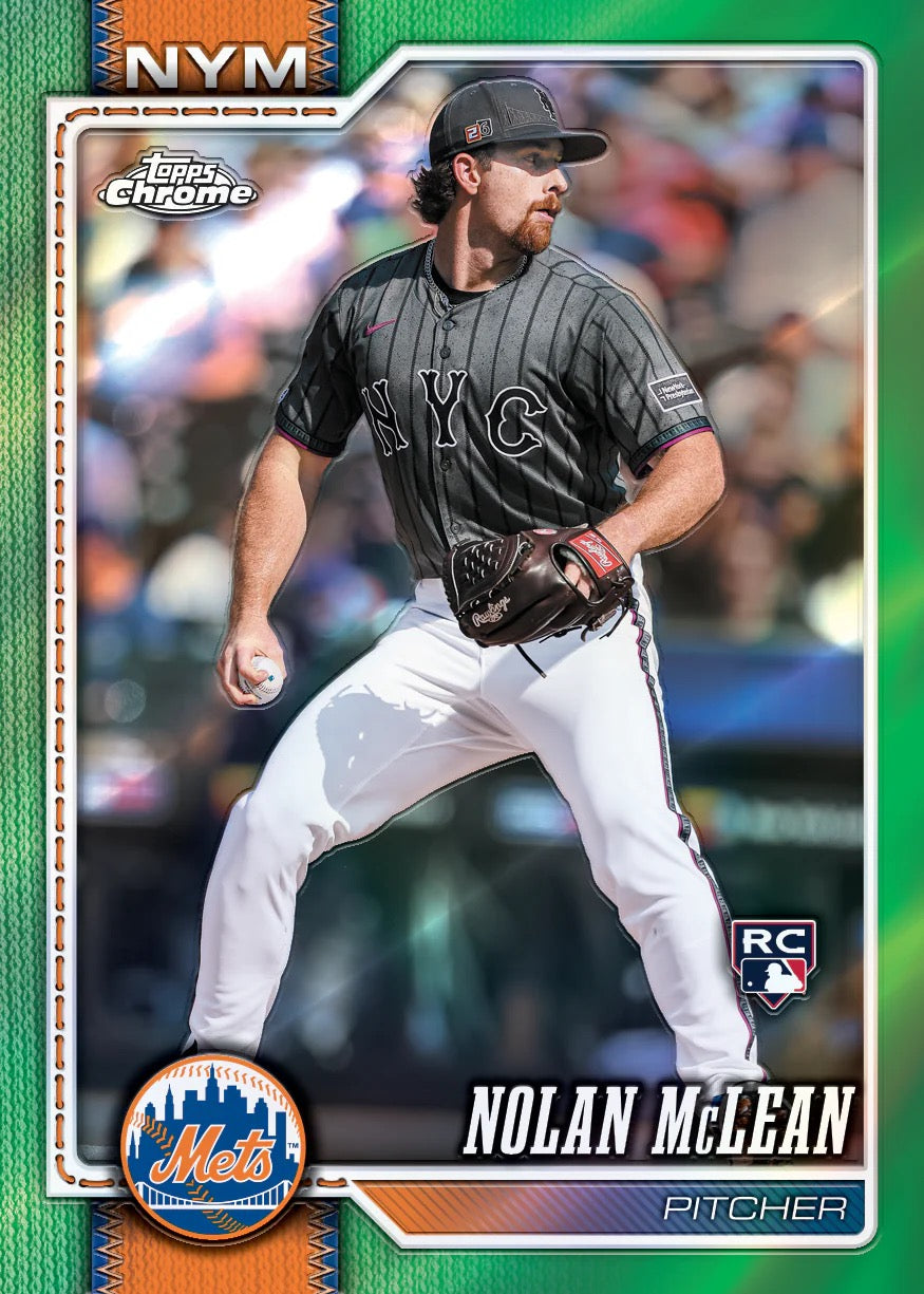 2026 Topps Chrome Baseball Hobby Box – Factory Sealed – 1 Auto Per Box