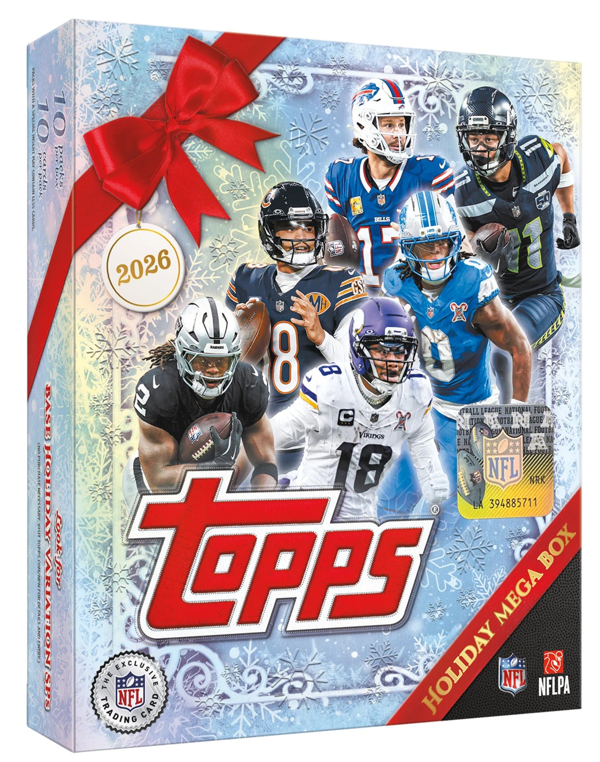 2026 Topps Holiday Football | Mega Box