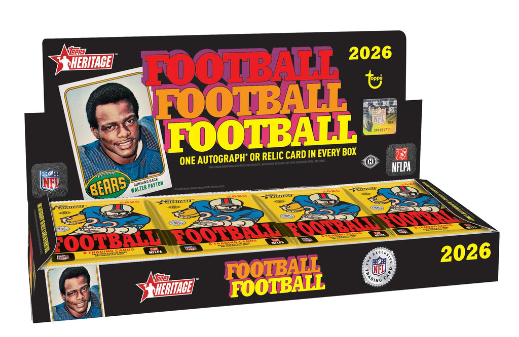 2026 Topps Heritage Football | Hobby Box